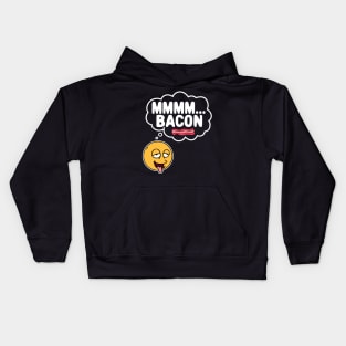 Mmmm Bacon Kids Hoodie